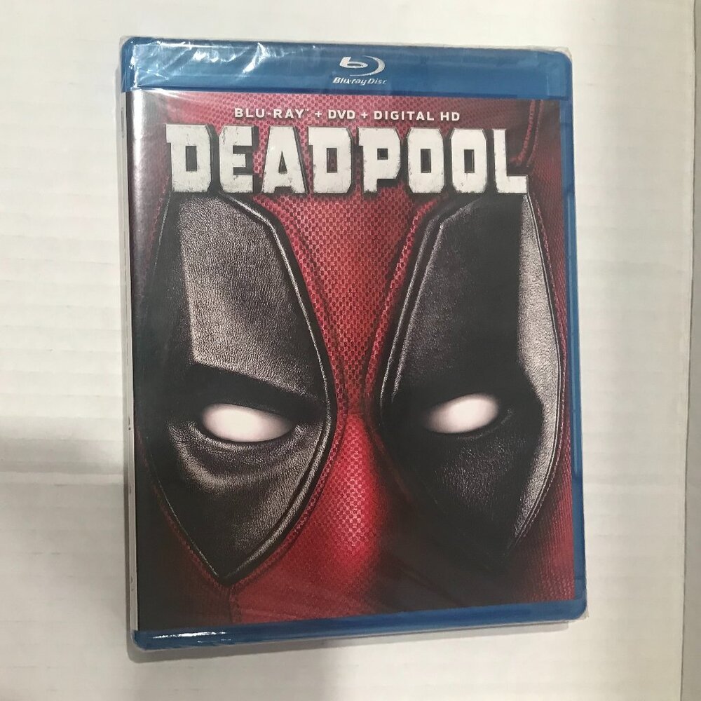Deadpool Blu-Ray, Blu-Ray, Deadpool, New, Deadpool DVD, DVD
